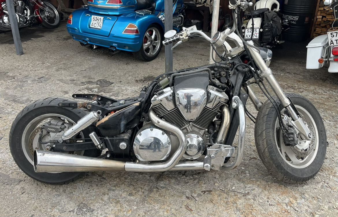 Honda vtx1800 разбор