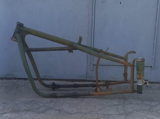 Рама с амортизатором М 72