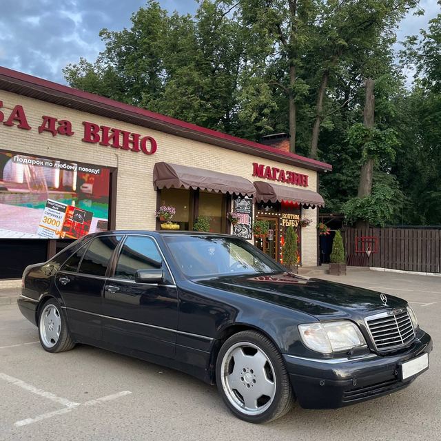 Mercedes-Benz S500, 1995 — Москва
