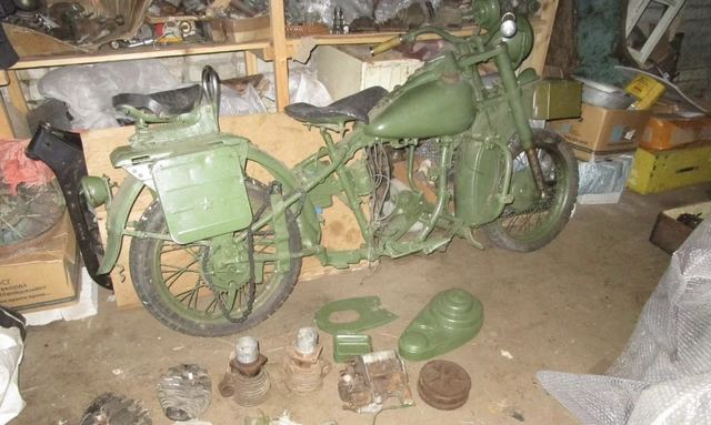 Harley-Davidson WL, 1943 — Москва