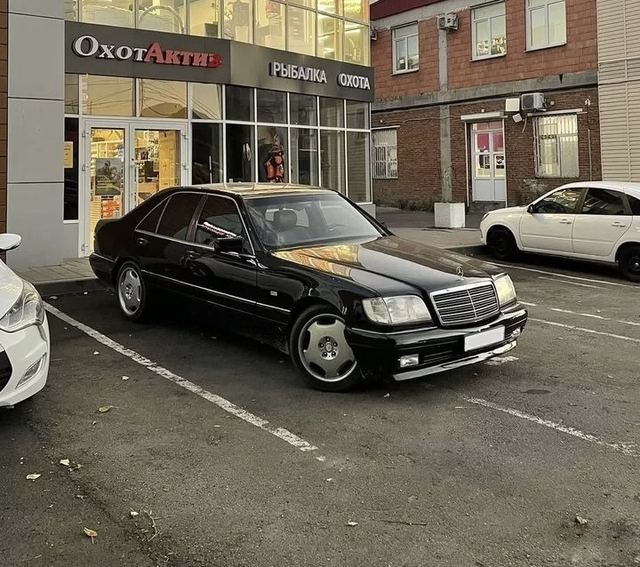 Mercedes-Benz S-класс 3.2 AT, 1996 — Краснодар