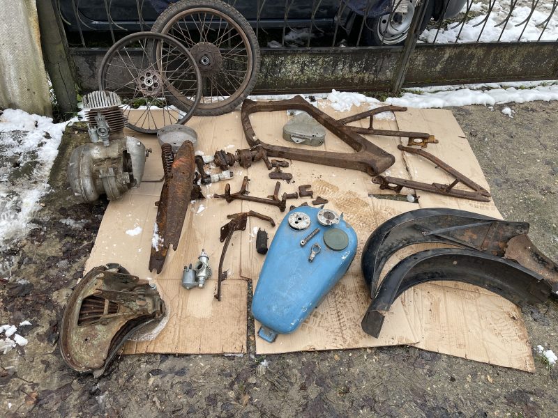 DKW NZ 250 Комплект