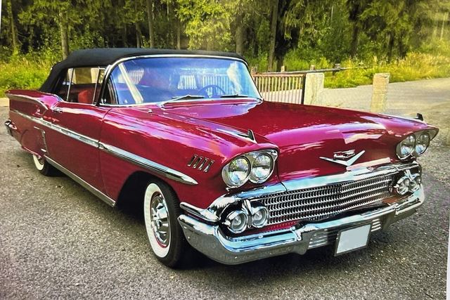 Chevrolet Bel Air Impala Convertible, 1958 — Москва